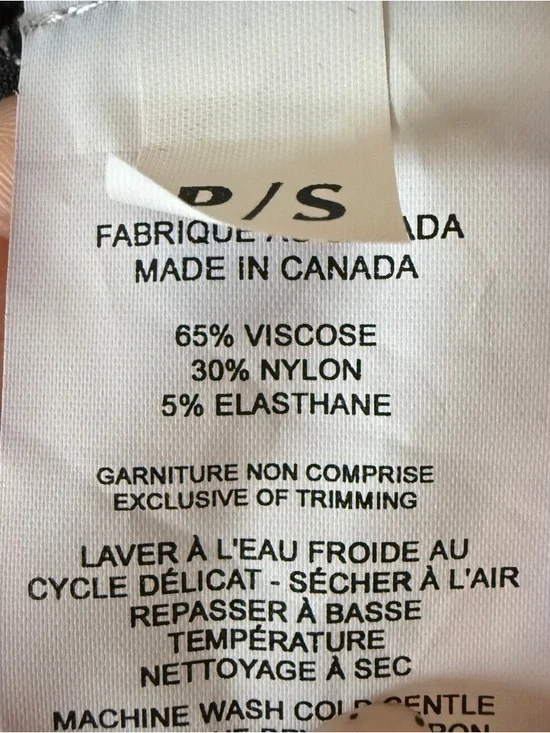 SLT | NWT Black and White Classic Quiet Luxery Top | Small - Picture 9 of 12